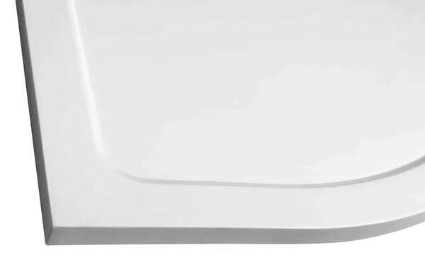 Aqualine Aqualine, TECMI öntött márvány tálca, negyedkör 90x90x3 cm, R55, PQ559