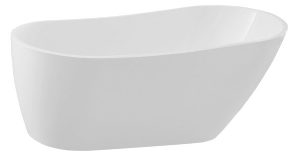 Aqualine Aqualine, TISA szabadon álló kád 170x80 cm, fehér, E1780