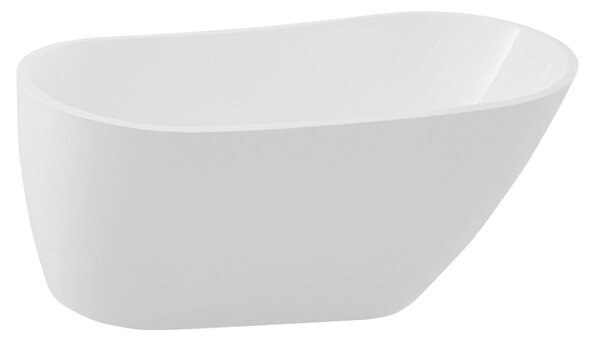 Aqualine Aqualine, TISA szabadon álló kád 150x75 cm, fehér, E1575