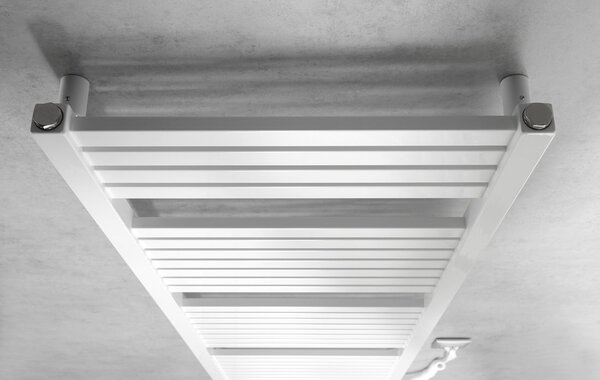 Aqualine Aqualine, TONDI-E elektromos fűtőtest, egyenes, 450x1330 mm, 500W, fehér, DE470T
