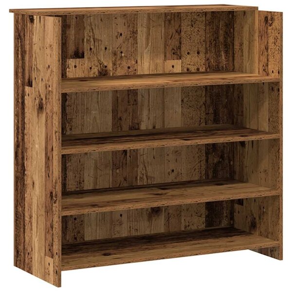 VidaXL recepciós pult antik fa 180x50x103,5 cm szerelt fa
