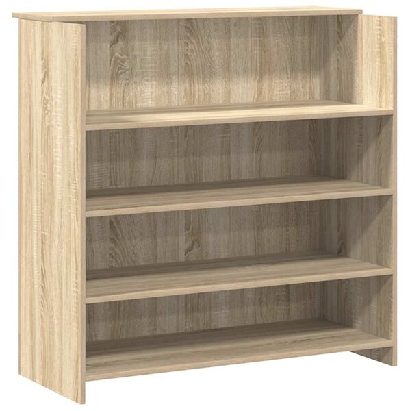 VidaXL recepciós pult sonoma tölgy 200x50x103,5 cm szerelt fa