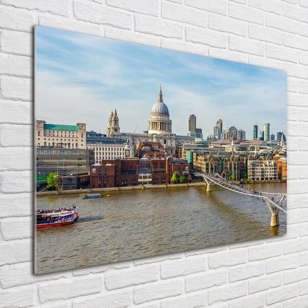 Akrilüveg fotó Thames london