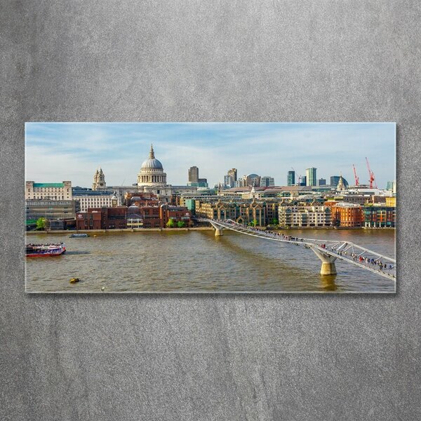 Akrilüveg fotó Thames london