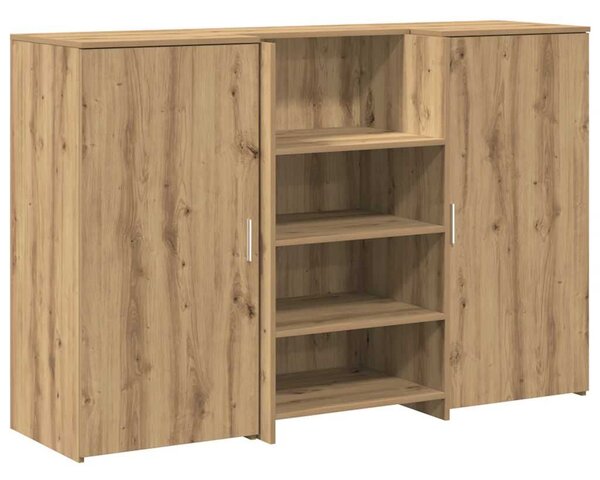 VidaXL recepciós pult kézműves tölgy 155x50x103,5 cm szerelt fa