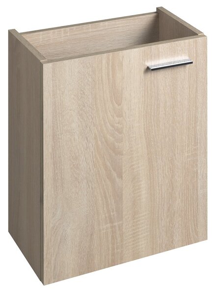 Aqualine Aqualine, ZOJA mosdó szekrény 39,5x50x22cm, platina tölgy, 51049DP