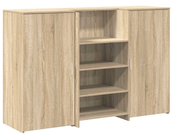 VidaXL recepciós pult sonoma tölgy 155x50x103,5 cm szerelt fa