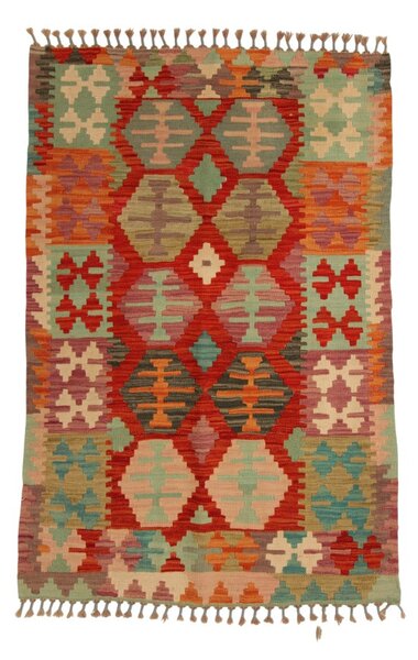 Maimana Kilim szőnyeg 99x150 kézi szövésű afgán Kilim