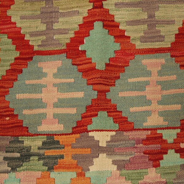 Maimana Kilim szőnyeg 99x150 kézi szövésű afgán Kilim
