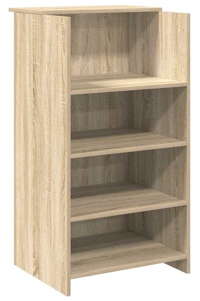 VidaXL recepciós pult sonoma tölgy 155x50x103,5 cm szerelt fa
