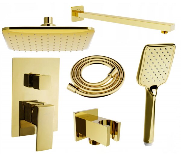 Mexen Uno DR62 rejtett zuhanygarnitúra, arany, 71435DR62-50