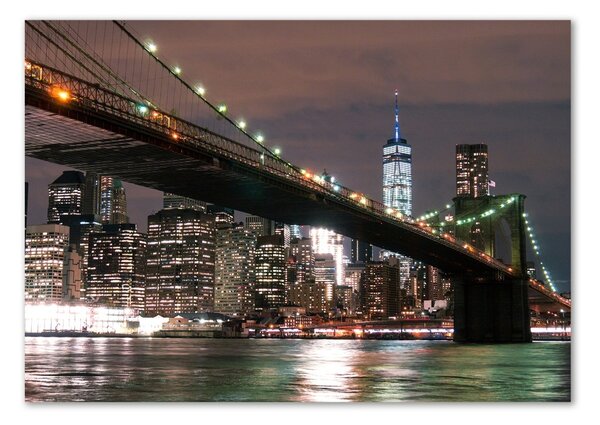 Üvegkép nyomtatás Manhattan new york city