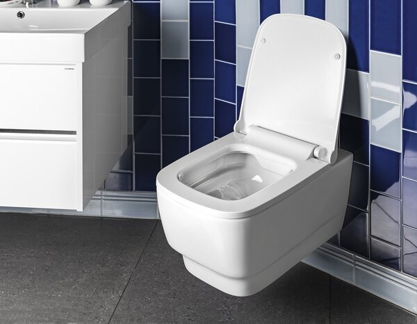 Sapho Sapho, BELLO WC-ülőke lassan záródó, fehér/króm, 100727