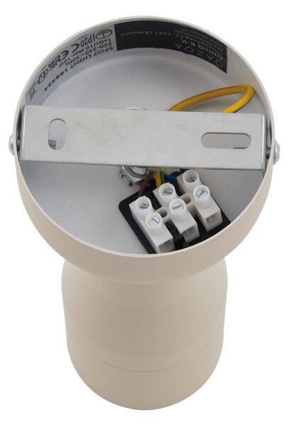 Modern mennyezeti spotlámpa bézs GU10 50 mm kerek - Stanley