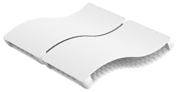 VidaXL Bonnell rugós matrac közepes méretű 200 x 200 cm king size