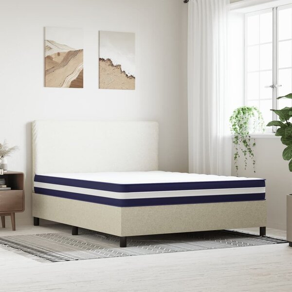 VidaXL zsákrugós matrac közepesen kemény 160 x 200 cm king size