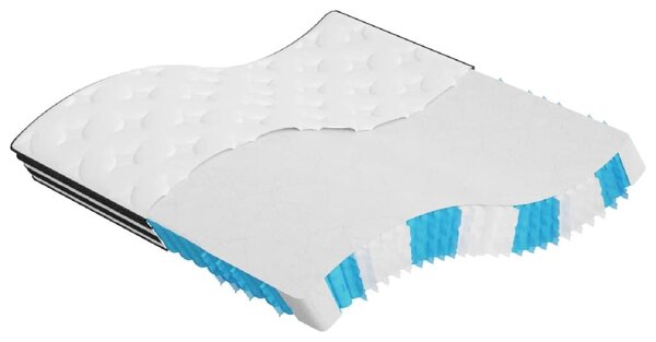 VidaXL zsákrugós matrac közepes méretű 200 x 200 cm