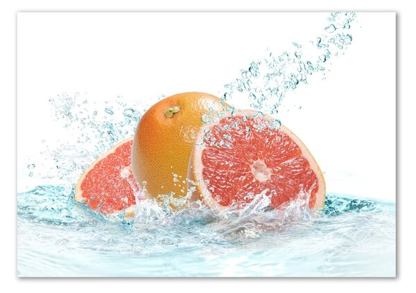 Fali üvegkép Grapefruit