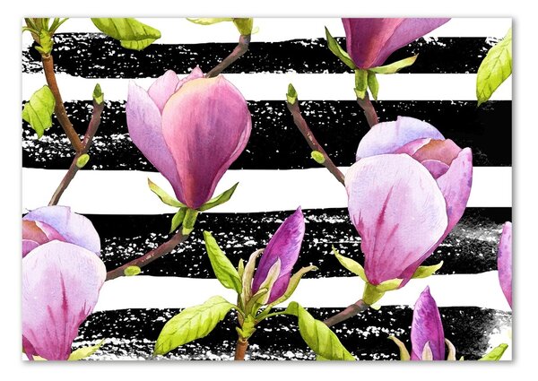 Akrilkép Magnolia rudak