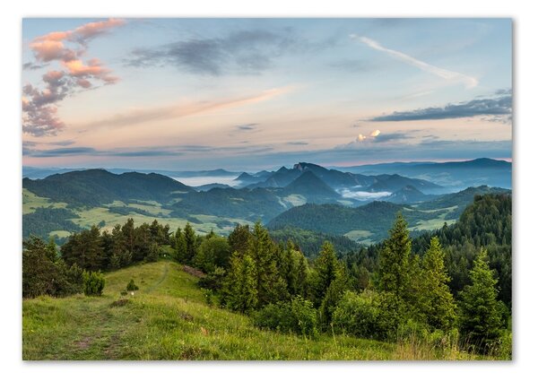 Akril üveg kép Körkép a pieniny