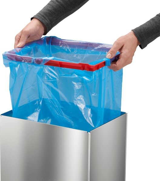 Hailo Big-Box Swing szemeteskosár, 35 L, rozsdamentes acél, L méret, 0840-111