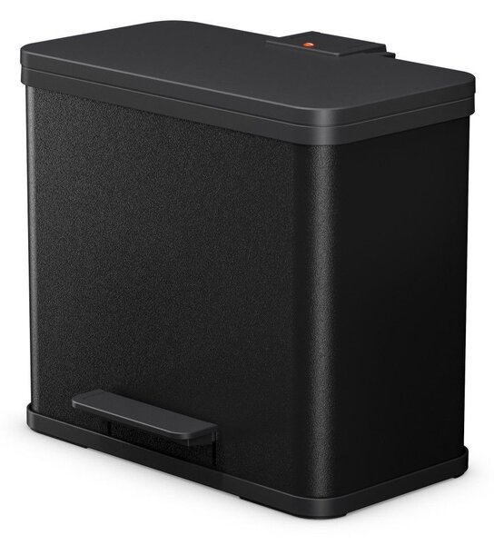 Hailo Oko Trio Plus pedálos szemetes, fekete, 3x9 L, L méret