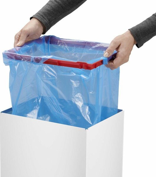 Hailo Big-Box Swing szemetes, XL méret, fehér, 52 L, 0860-231