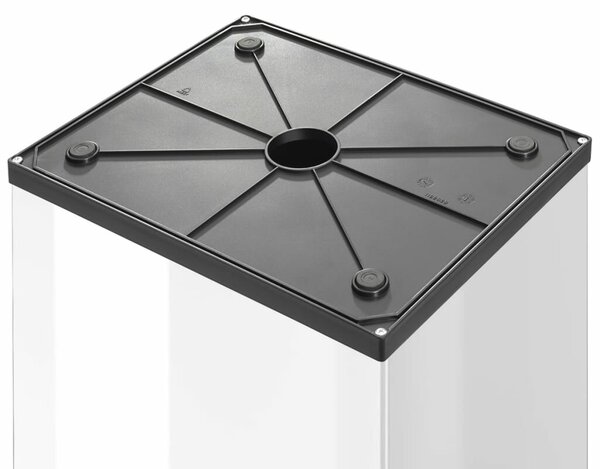Hailo Big-Box Swing szemetes, XL méret, fehér, 52 L, 0860-231