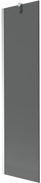 Mexen Next, kádparaván 1 szárny 50 x 150 cm, fix szárny, 6 mm szürke üveg, króm profil, 895-050-000-00-40-01