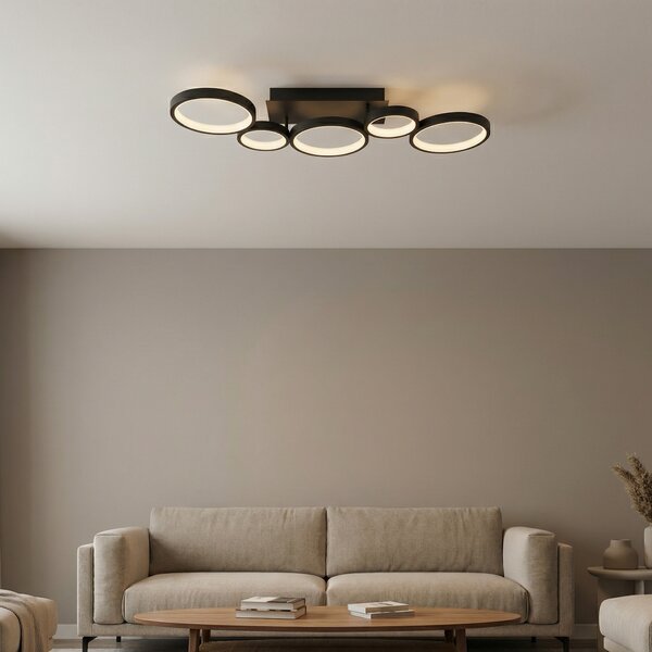 Mennyezeti lámpa LED APP1913-C Black