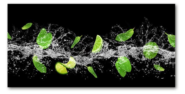 Akril üveg kép Lime mentával