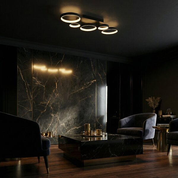 Mennyezeti lámpa LED APP1913-C Black