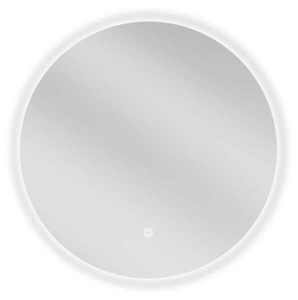 Mexen Erg kerek LED háttérvilágítású fürdőszobai tükör 50cm 6000K páramentes fűtőbetét 9823-050-050-611-00