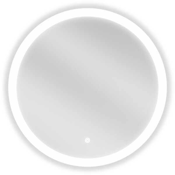 Mexen Oro kerek LED háttérvilágítású fürdőszobai tükör 60cm 6000K páramentes fűtőbetét 9824-060-060-611-00