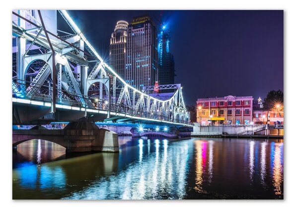 Akrilüveg fotó Shanghai híd