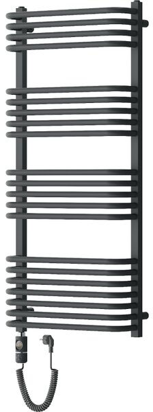 Mexen Apollo, elektromos fűtőelem 1210x550 mm + fűtőrúd 600 W, antracit, W117-1210-550-2600-66