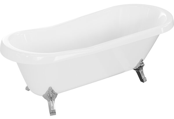 Mexen, Mexen Retro wanna wolnostojąca 170 x 75 cm, fehér, króm lábak - 53251707500-00