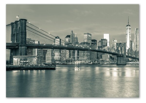 Üvegkép nyomtatás Manhattan new york city