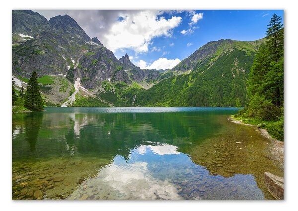 Üvegfotó Marine szem tatry