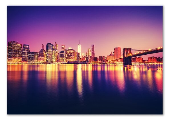 Akrilüveg fotó Manhattan new york city