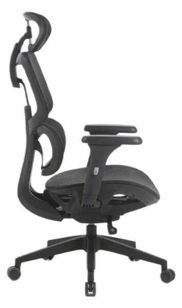 Devon Ergonomikus Hálós Forgószék Fekete Multiblock