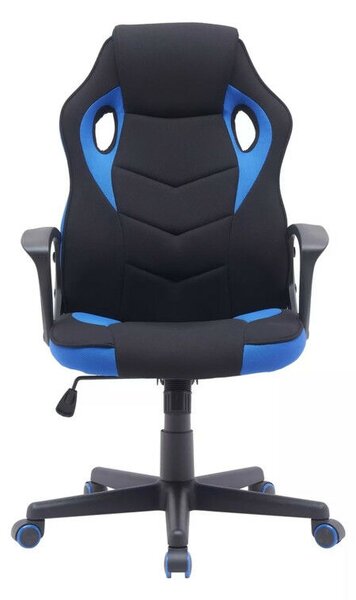 Dakar Gamer Forgószék Szövet Fekete-Kék TILT Mechanikával