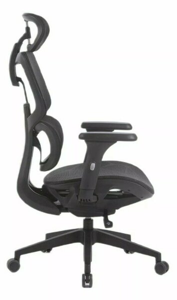 Devon Ergonomikus Hálós Forgószék Fekete Multiblock