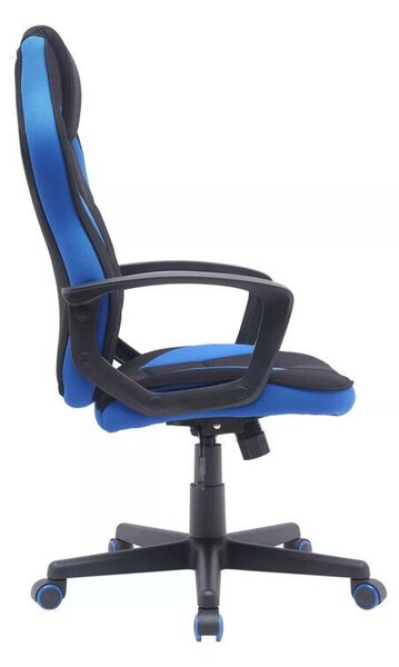 Dakar Gamer Forgószék Szövet Fekete-Kék TILT Mechanikával