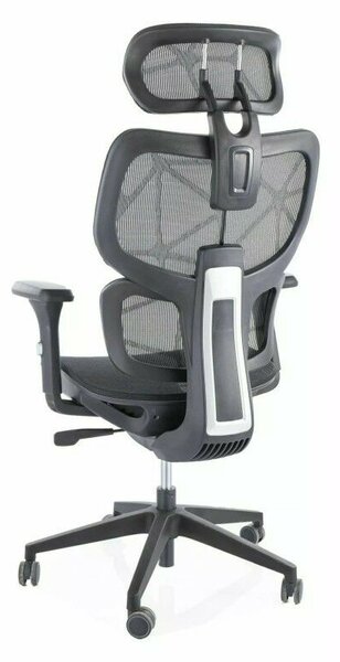 Devon Ergonomikus Hálós Forgószék Fekete Multiblock