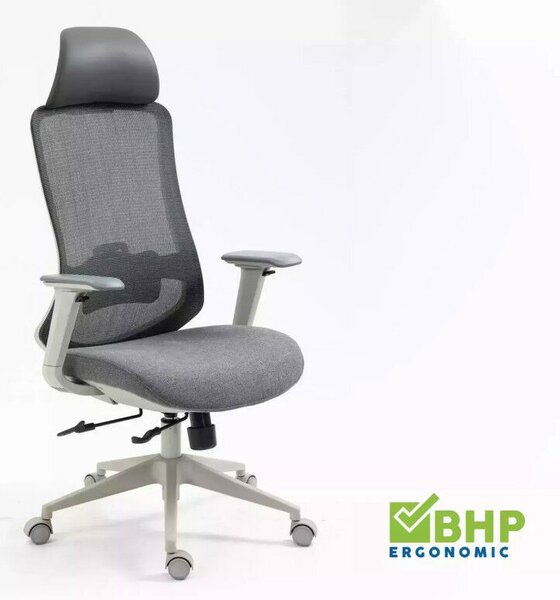 Ergon Professional Ergonomikus Hálós Forgószék Szürke Multiblock