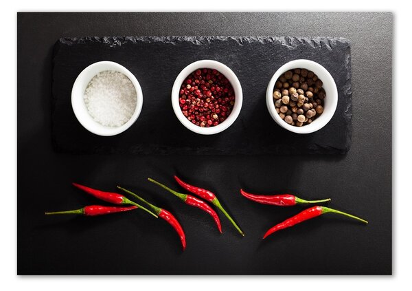 Akril üveg kép Fűszerek és chili