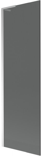 Mexen Next L, 1 szárnyas kádparaván 60 x 150 cm, 6mm szürke üveg, króm profil, 895-060-000-03-40-01
