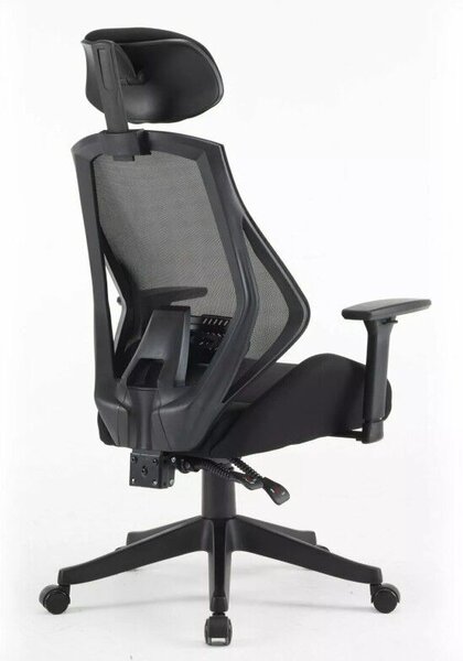 Q-406 M Ergonomikus Hálós Forgószék Fekete Multiblock