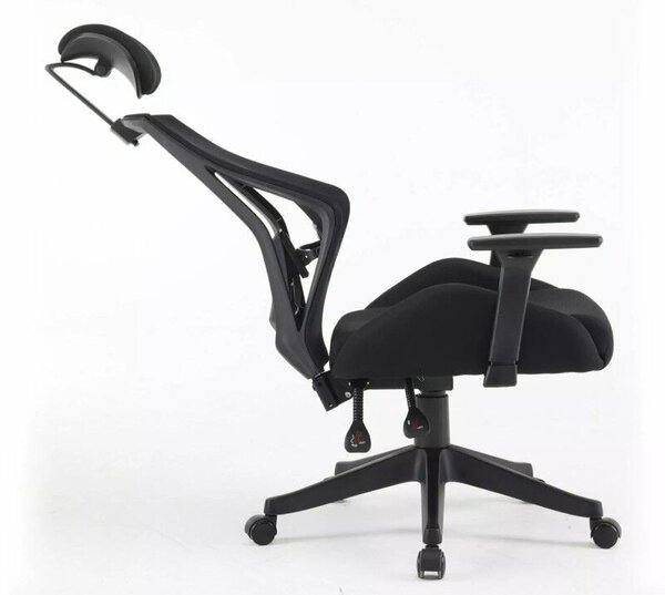 Q-406 M Ergonomikus Hálós Forgószék Fekete Multiblock